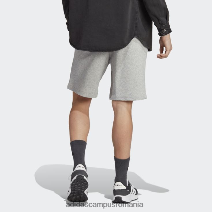 adidas campus romania pantaloni scurți gri mediu all szn french terry bărbați gri mediu J266N25819
