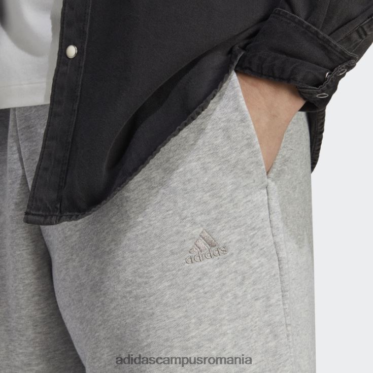 adidas campus romania pantaloni scurți gri mediu all szn french terry bărbați gri mediu J266N25819