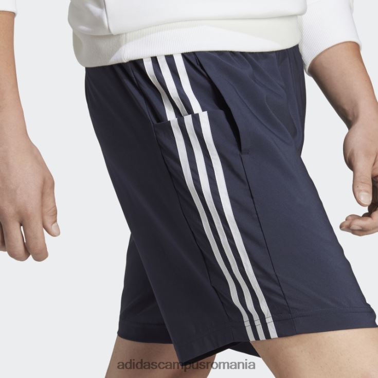 adidas campus romania pantaloni scurți ink aeroready essentials chelsea cu 3 dungi bărbați cerneală/alb J266N213193