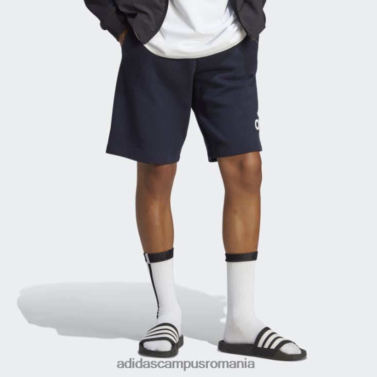 adidas campus romania pantaloni scurți ink essentials logo mare french terry bărbați cerneală J266N25867