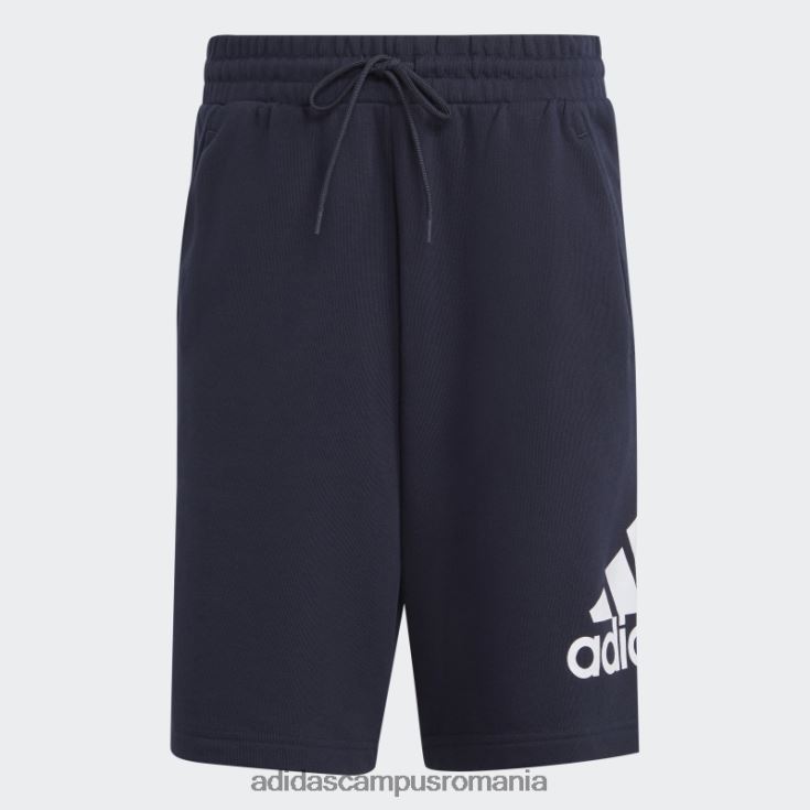 adidas campus romania pantaloni scurți ink essentials logo mare french terry bărbați cerneală J266N25867