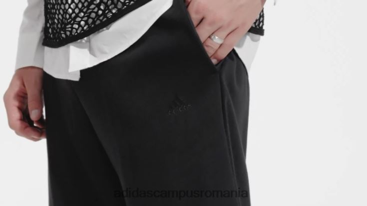 adidas campus romania pantaloni scurți negri all szn french terry bărbați negru J266N24972