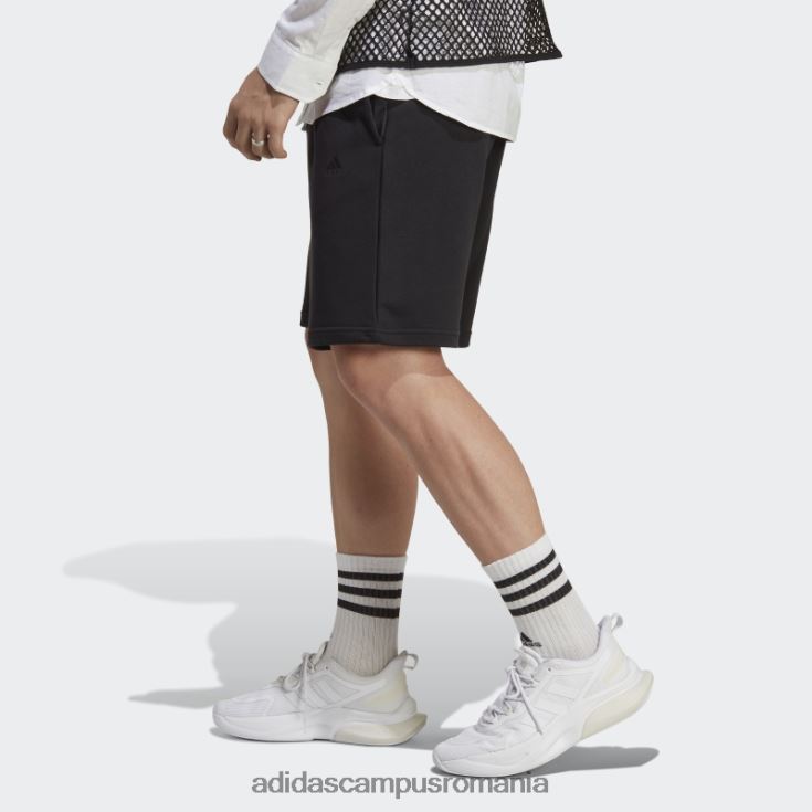 adidas campus romania pantaloni scurți negri all szn french terry bărbați negru J266N24972
