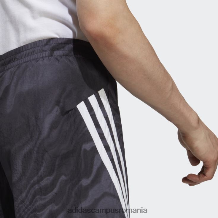 adidas campus romania pantaloni scurți negru cu imprimeu cu iconițe viitoare bărbați negru J266N25600