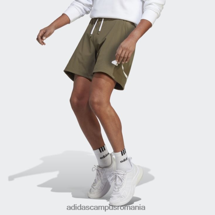 adidas campus romania pantaloni scurți pentru 4 zile de joc cu design olive bărbați măsline J266N25062