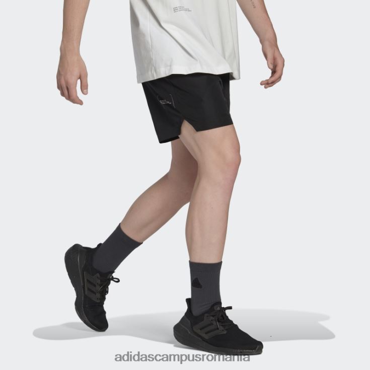 adidas campus romania pantaloni scurți tech negru fashion bărbați negru J266N2968