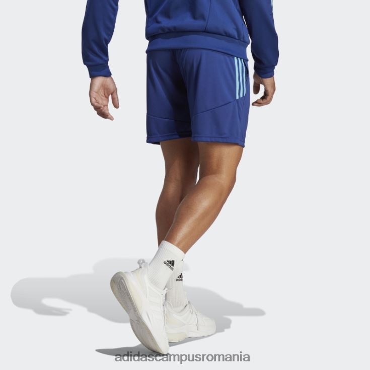 adidas campus romania pantaloni scurți tiro victory blue stylish bărbați albastru victorie J266N24956