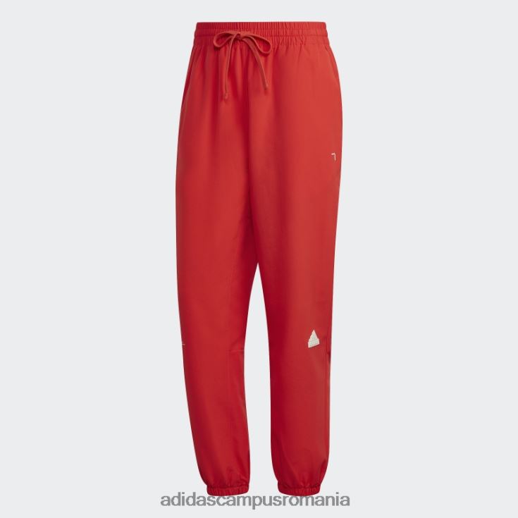 adidas campus romania pantaloni tesuti la moda rosie bărbați roșu J266N21081