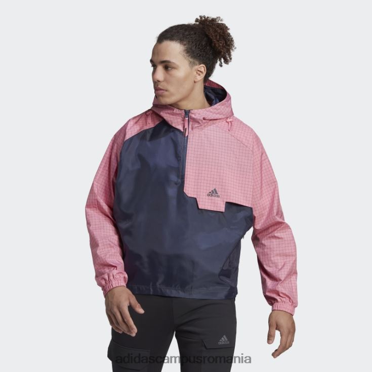 adidas campus romania parca de vant x-city roz bărbați roz/marine J266N215002