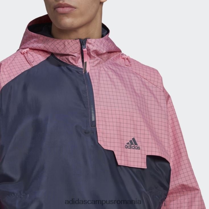 adidas campus romania parca de vant x-city roz bărbați roz/marine J266N215002