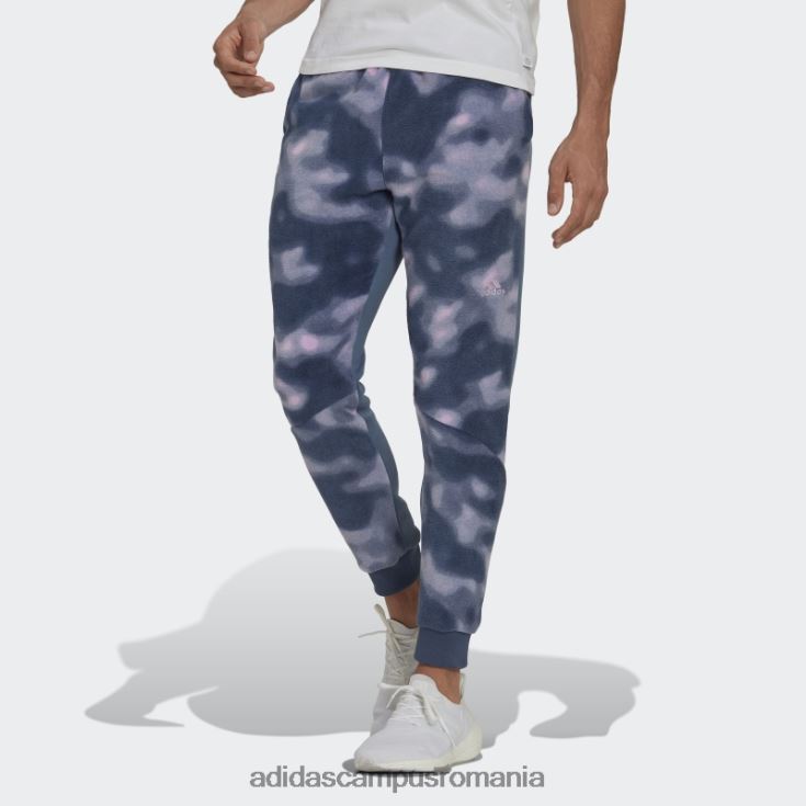 adidas campus romania polar fleece natura imprimeu pantalon oțel adidas bărbați oţel J266N27152