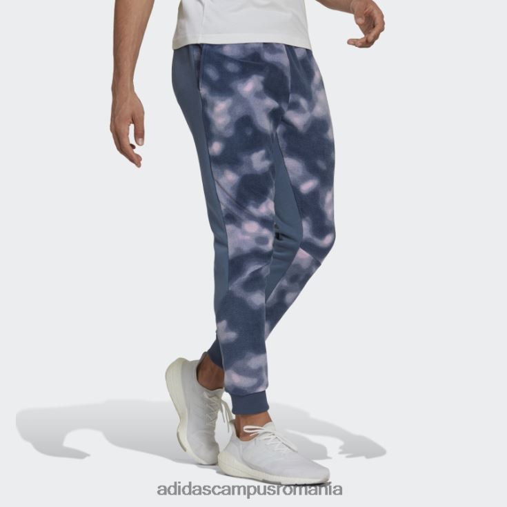 adidas campus romania polar fleece natura imprimeu pantalon oțel adidas bărbați oţel J266N27152