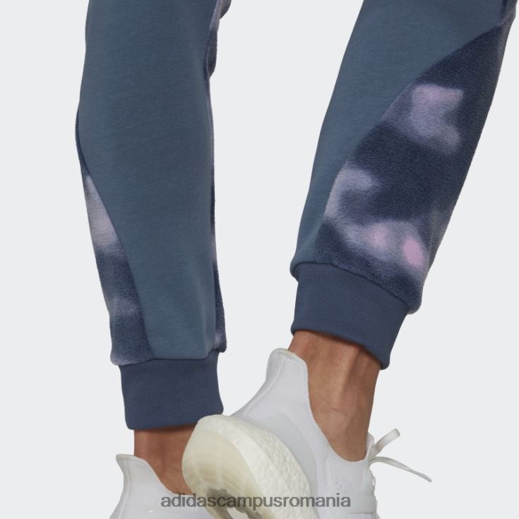 adidas campus romania polar fleece natura imprimeu pantalon oțel adidas bărbați oţel J266N27152