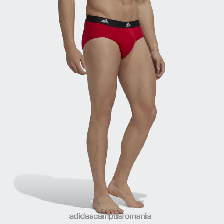 adidas campus romania slip negru de confort flex bumbac 3 dungi adidas bărbați negru/rosu/negru alb J266N213875