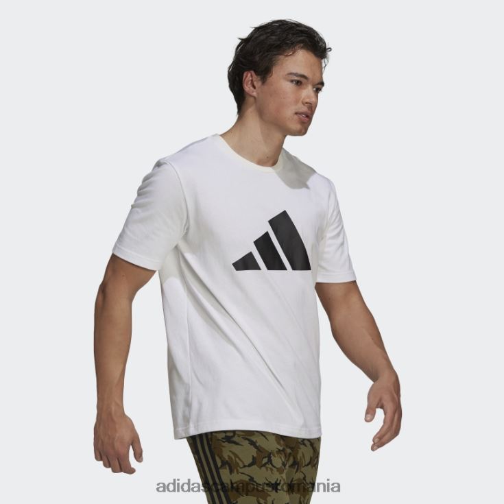 adidas campus romania sportswear future icons logo tricou grafic alb fierbinte bărbați alb J266N215163