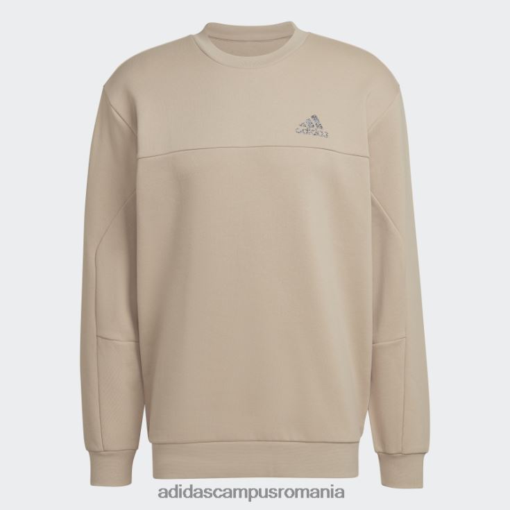 adidas campus romania stadion fleece insigna de sport hanorac bej adidas bărbați bej J266N26654