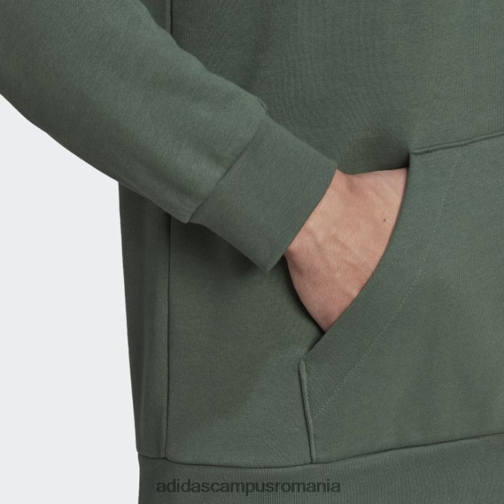 adidas campus romania stadion fleece insigna de sport hanorac verde oxid adidas bărbați oxid verde J266N27542