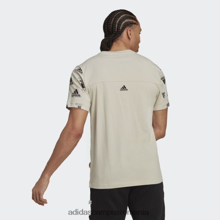 adidas campus romania tee grafică stadion din aluminiu bărbați aluminiu J266N27267