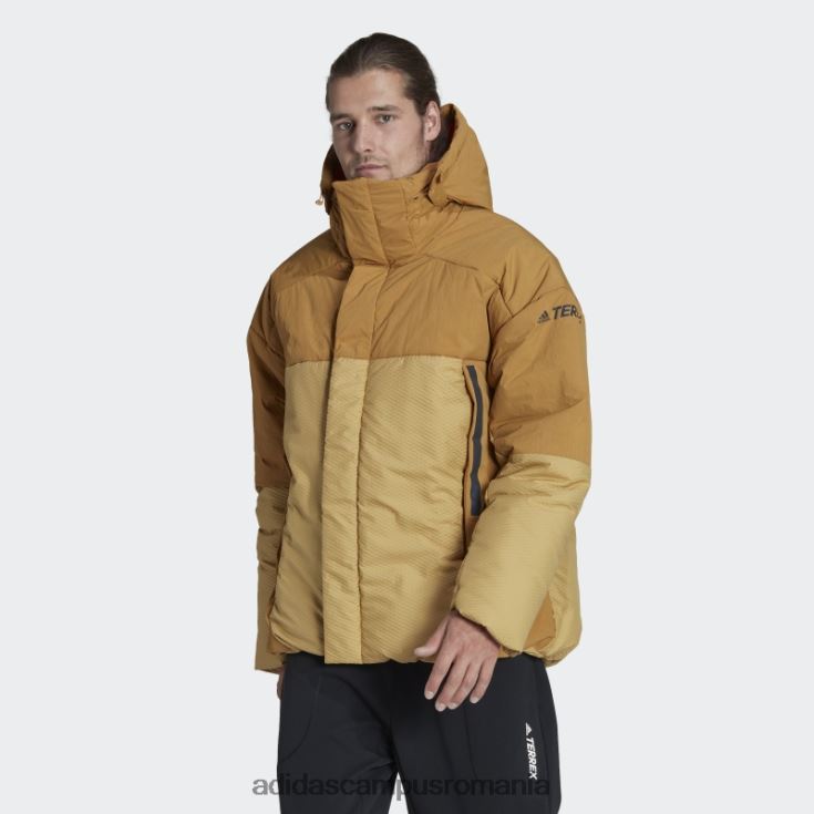 adidas campus romania terrex myshelter cold.rdy jacket mesa bărbați mesa/bej auriu J266N27136
