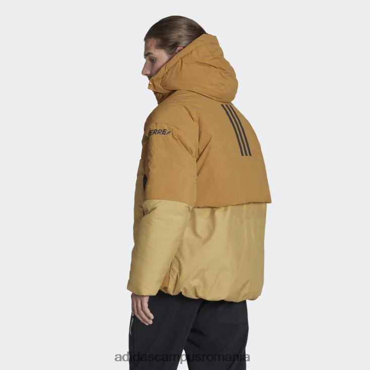 adidas campus romania terrex myshelter cold.rdy jacket mesa bărbați mesa/bej auriu J266N27136