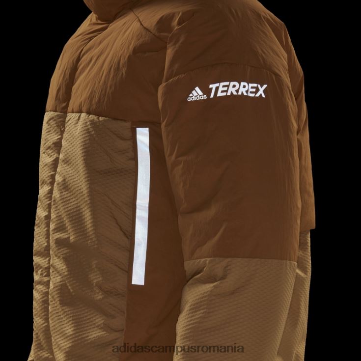 adidas campus romania terrex myshelter cold.rdy jacket mesa bărbați mesa/bej auriu J266N27136