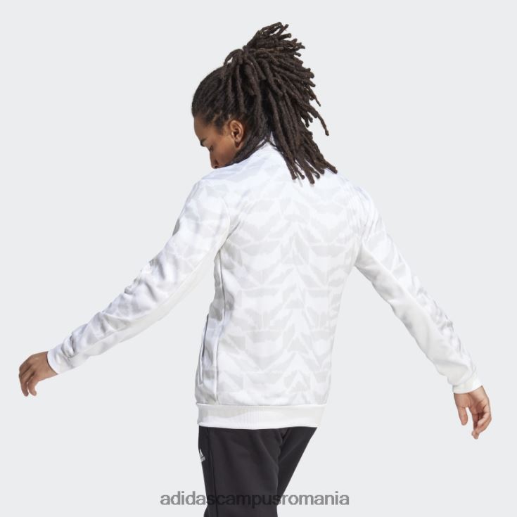 adidas campus romania tiro costume-up track top alb bărbați alb J266N213226