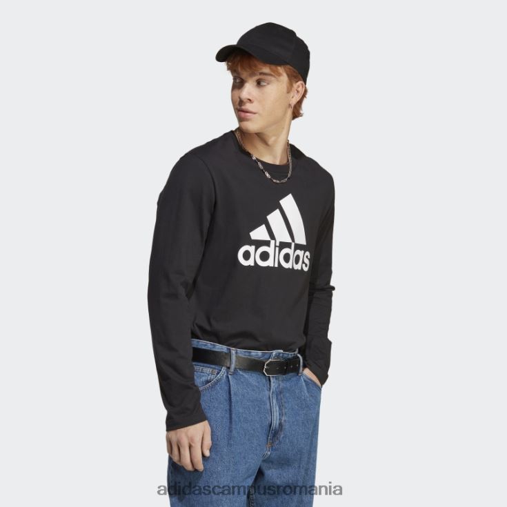 adidas campus romania top cu mânecă lungă essentials negru adidas bărbați negru J266N214064