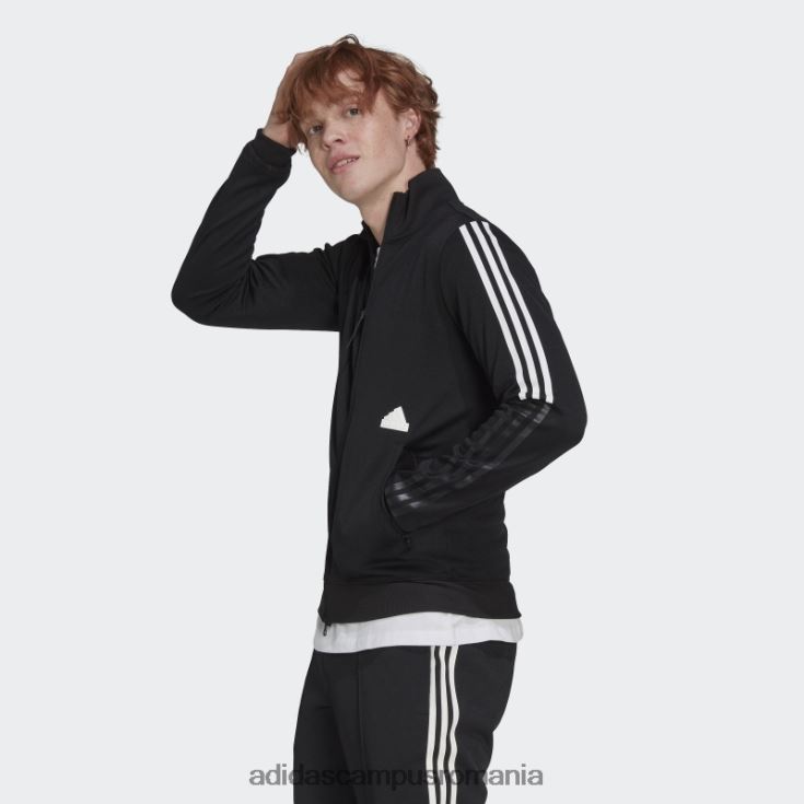 adidas campus romania top negru cu 3 dungi bărbați negru J266N27163