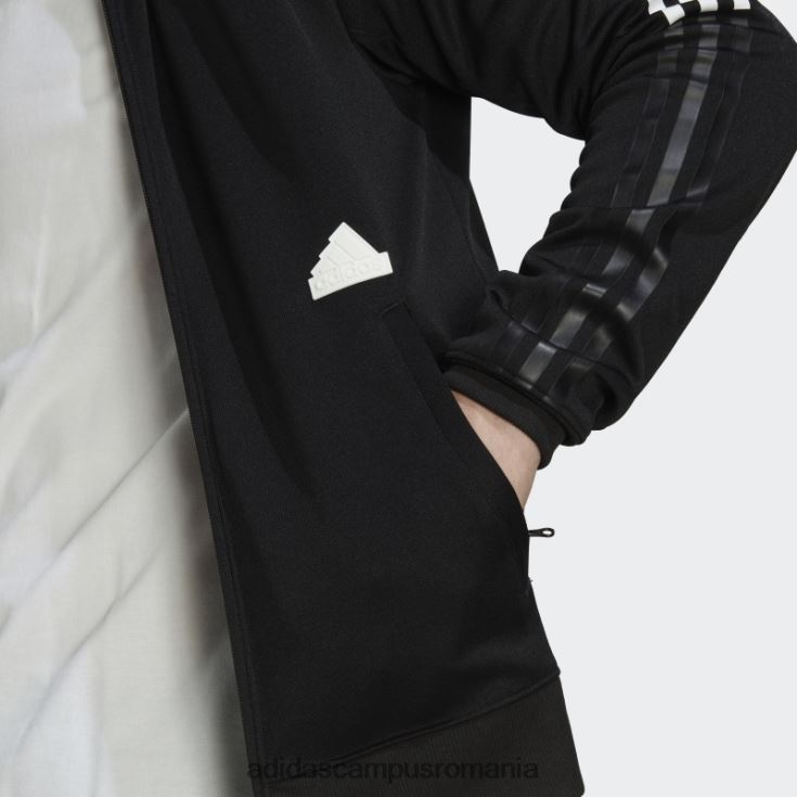 adidas campus romania top negru cu 3 dungi bărbați negru J266N27163