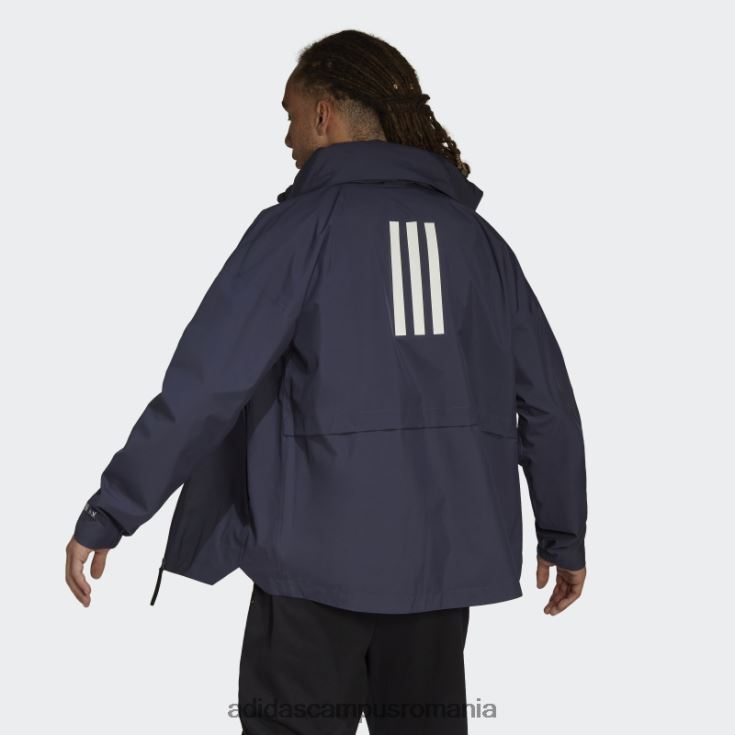 adidas campus romania traveer rain.rdy jacket (gen neutru) bleumarin bărbați marina J266N214035