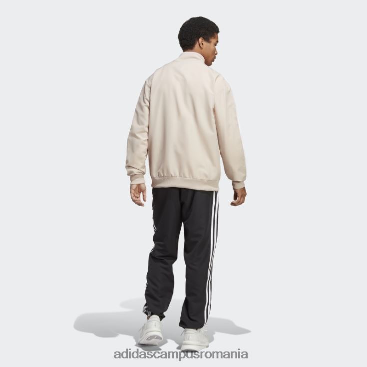 adidas campus romania trening adidas țesut cu 3 dungi taupe bărbați taupe/negru J266N214223