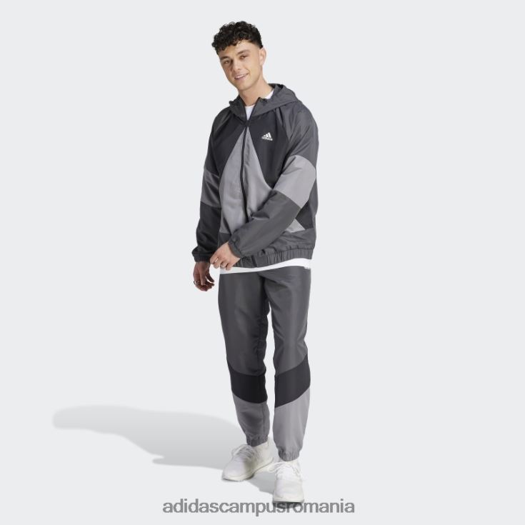adidas campus romania trening colorblock gri bărbați gri J266N213771