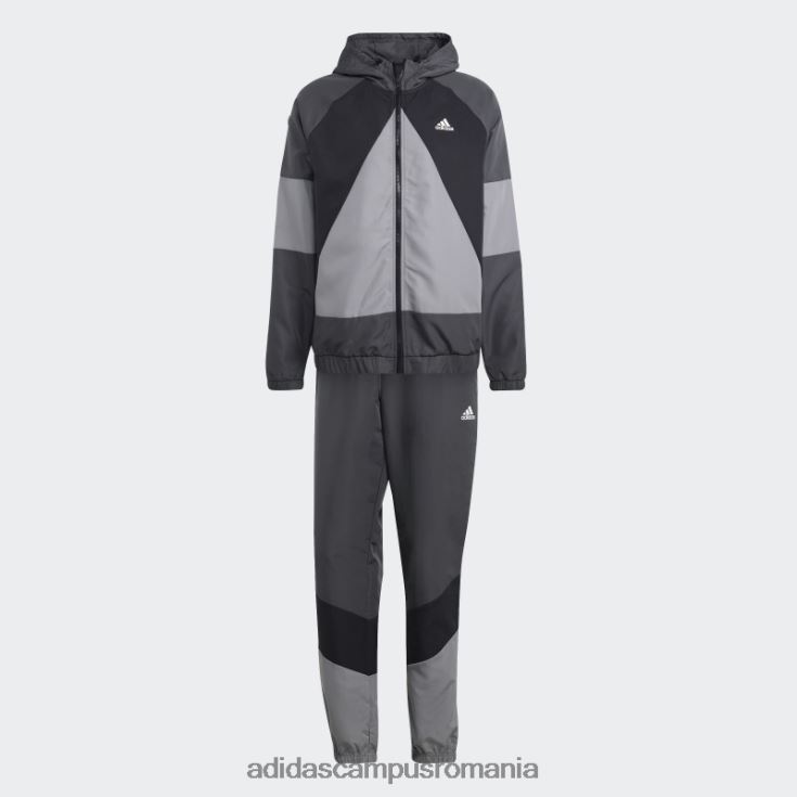 adidas campus romania trening colorblock gri bărbați gri J266N213771