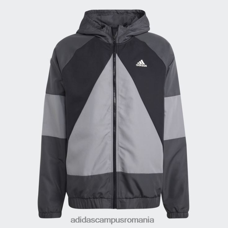adidas campus romania trening colorblock gri bărbați gri J266N213771