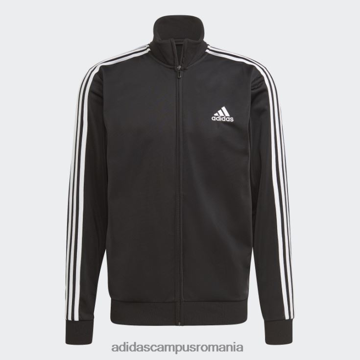 adidas campus romania trening primegreen essentials cu 3 dungi negru bărbați alb negru J266N213093