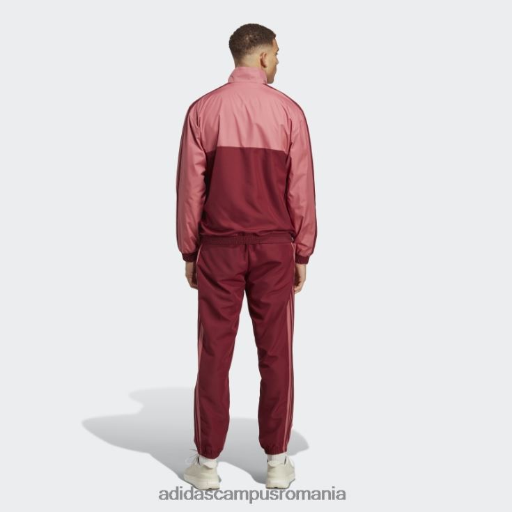 adidas campus romania trening roșu țesut cu fermoar 1/4 bărbați roșu J266N213978