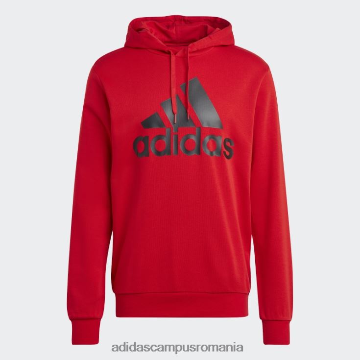 adidas campus romania trening stacojiu cu logo mare terry bărbați stacojiu/negru/alb J266N213822