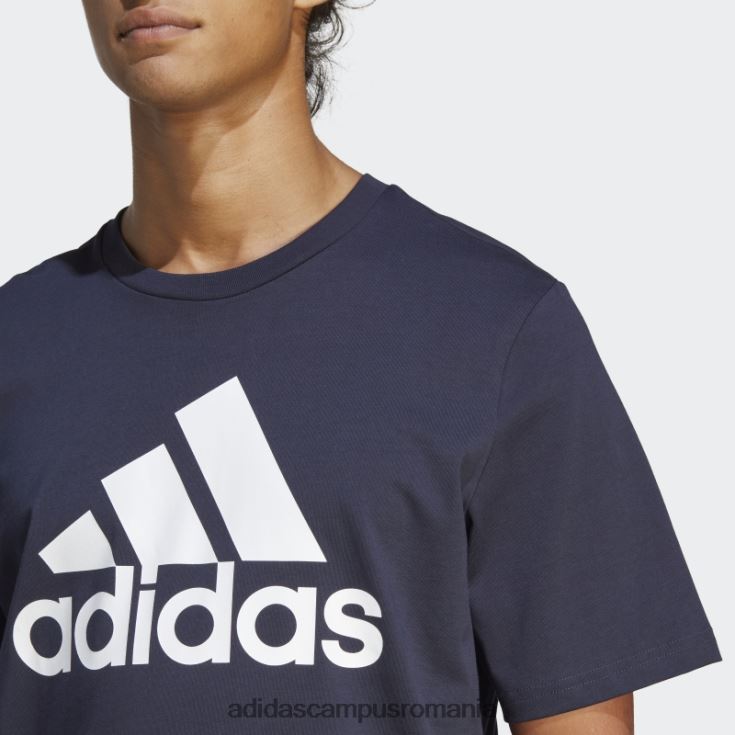 adidas campus romania tricou adidas cu un singur tricou cu logo mare ink essentials bărbați cerneală/alb J266N2945