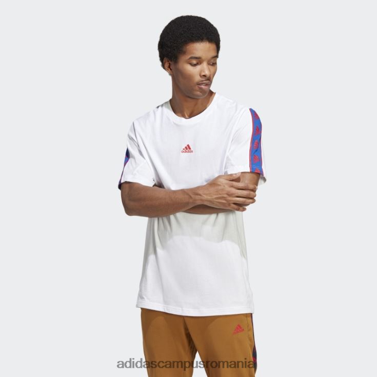 adidas campus romania tricou alb brandlove bărbați alb J266N25758