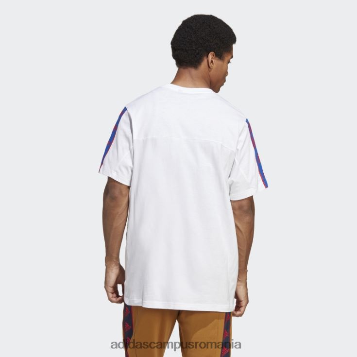 adidas campus romania tricou alb brandlove bărbați alb J266N25758