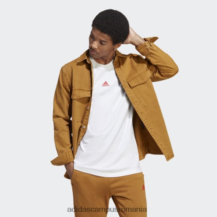 adidas campus romania tricou alb brandlove bărbați alb J266N25758