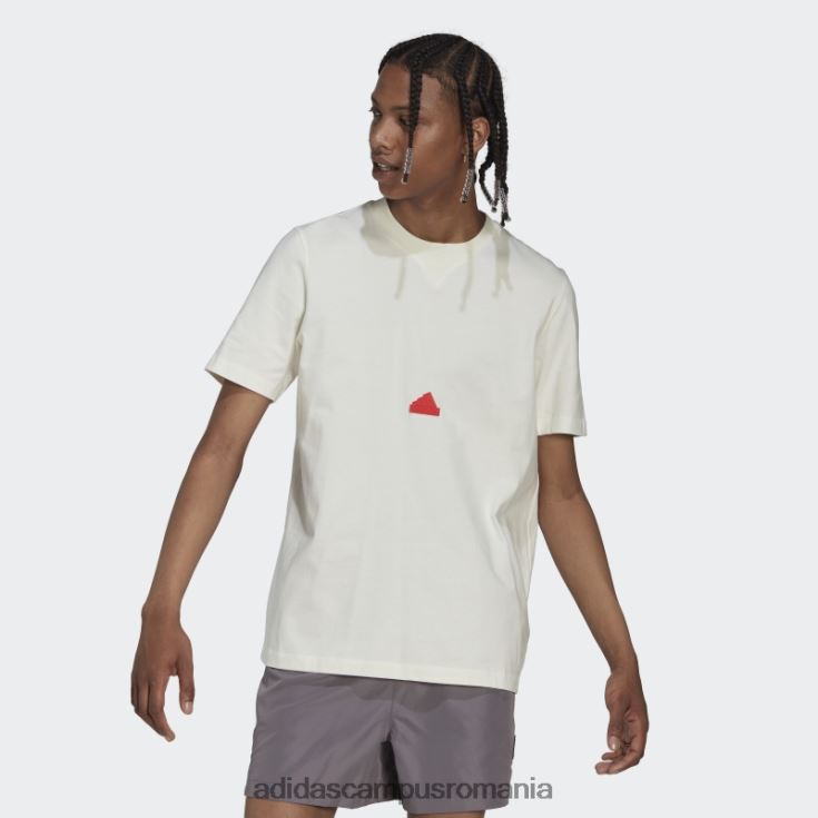 adidas campus romania tricou alb clasic adidas bărbați alb J266N2939