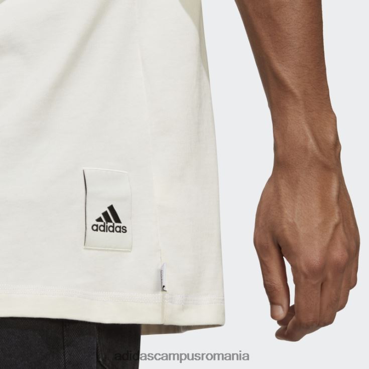 adidas campus romania tricou alb de lounge bărbați alb J266N25291