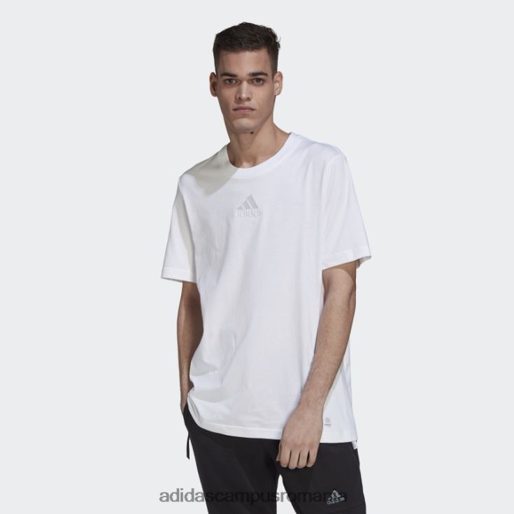 adidas campus romania tricou alb studio lounge bărbați alb J266N21217