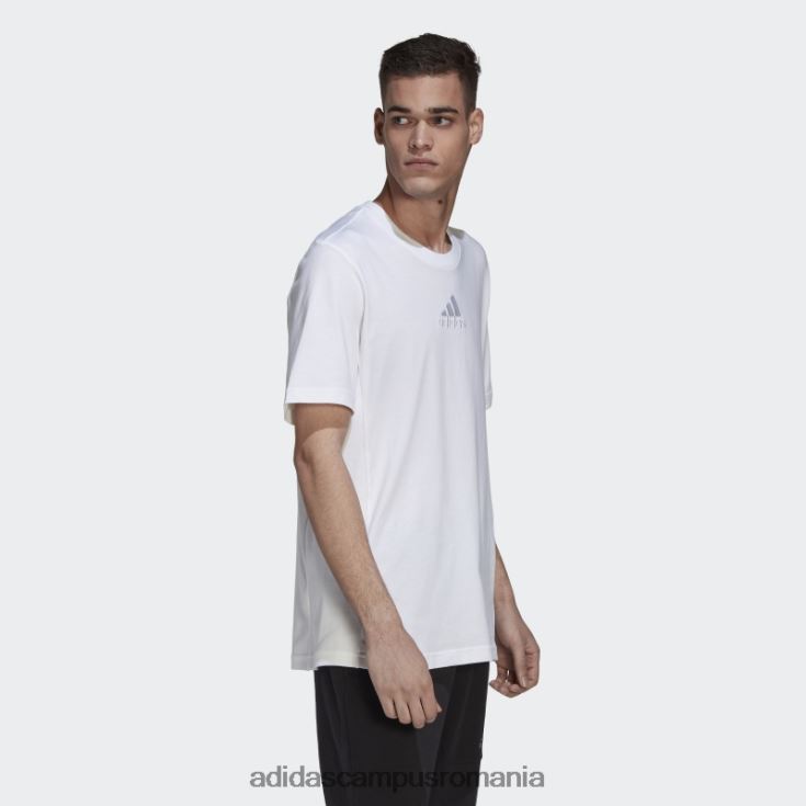 adidas campus romania tricou alb studio lounge bărbați alb J266N21217