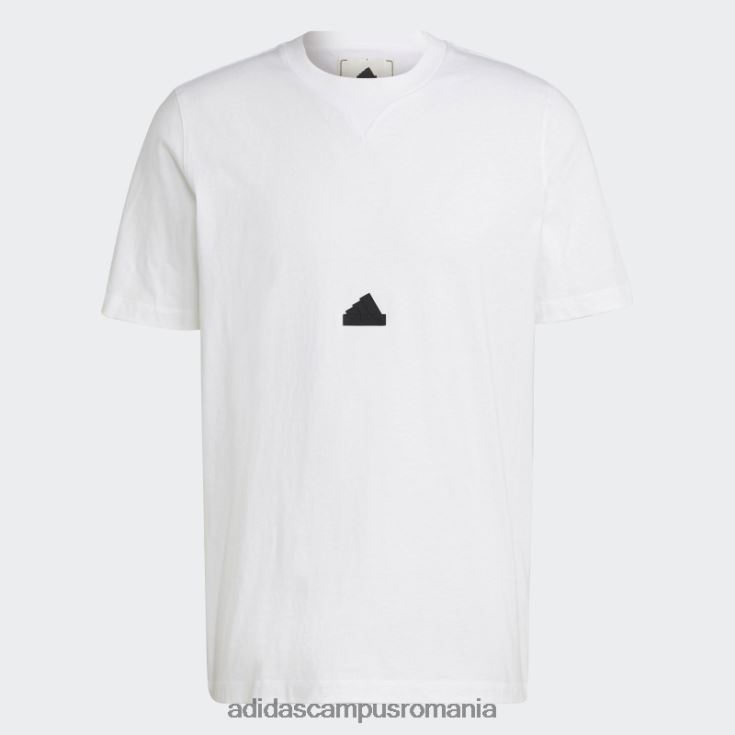 adidas campus romania tricou clasic alb bărbați alb J266N21112