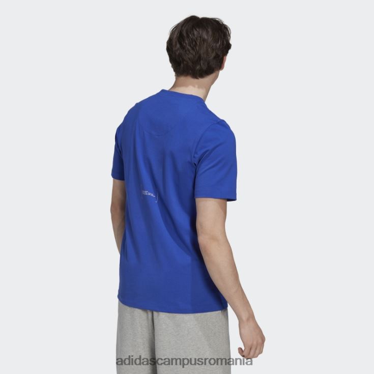 adidas campus romania tricou clasic albastru adidas bărbați albastru J266N27308