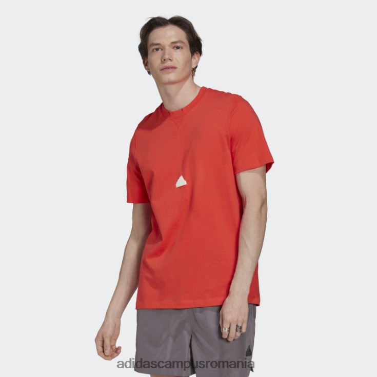 adidas campus romania tricou clasic rosu bărbați roșu J266N21037