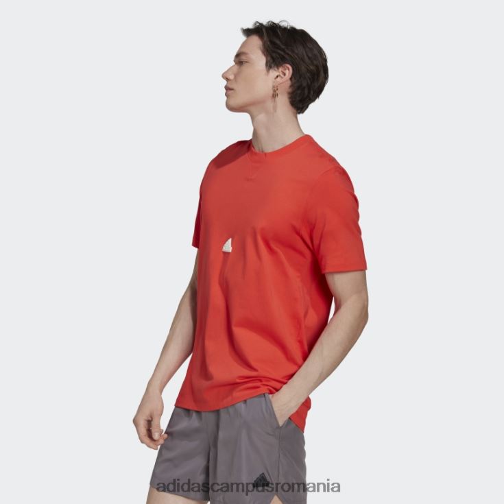adidas campus romania tricou clasic rosu bărbați roșu J266N21037