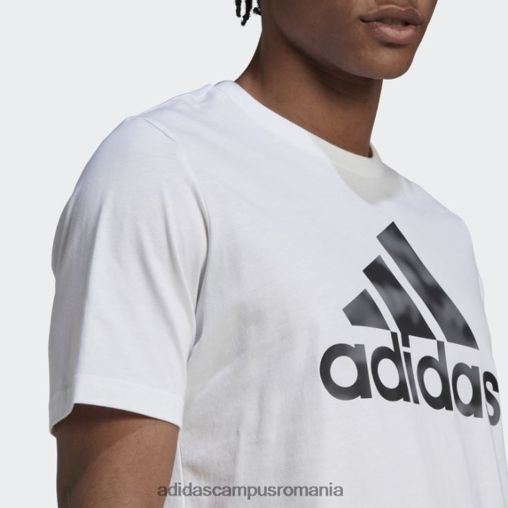 adidas campus romania tricou cu imprimeu camo essentials alb bărbați alb J266N24927